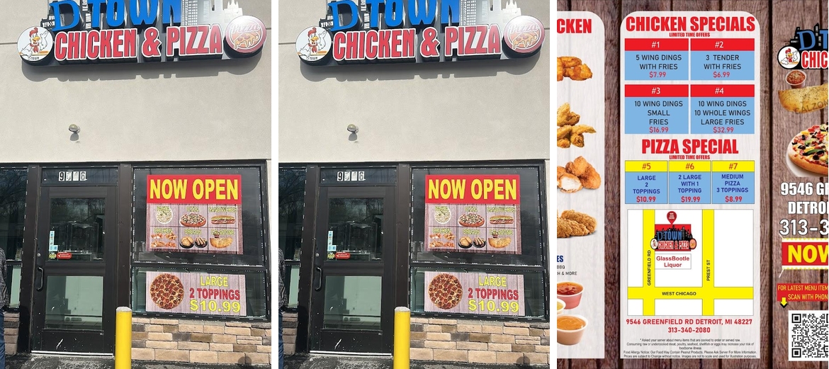 D TOWN Chicken and Pizza